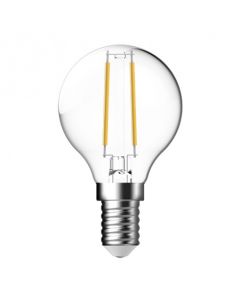 LED-lampa Klot E14 Klar 4,5W DIM 470lm