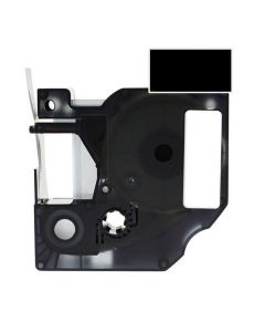 Tape D1 9mm Guld på Svart