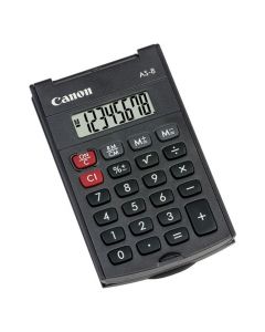Miniräknare CANON AS-8 Svart