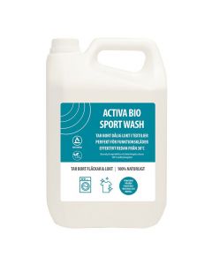 Tvättmedel ACTIVA Bio sport wash 5L