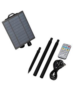 Solpanel uppladdningsbar 3,7v 11x14cm