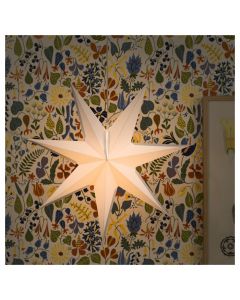 Pappersstjärna Star 60cm vit