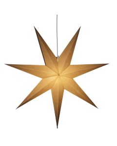 Pappersstjärna Star 60cm greige