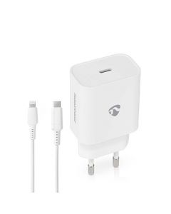 Laddare Vägg NEDIS 20W USB-C/Lightning