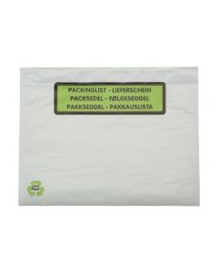 Packsedelskuvert papper C6 tryck 1000/FP