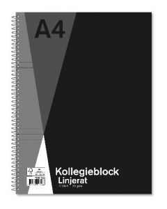 Kollegieblock SOL A4 70g 70 blad rutat