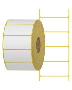 Thermoetikett 70x34mm kärna 40mm 1000/rl