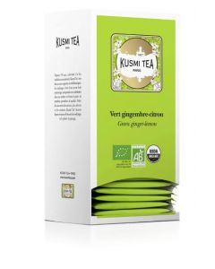 Te KUSMI Eko Green ginger-lemon 25/fp