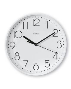 Väggur HAMA Salina 22cm vit