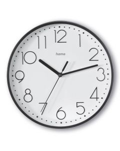 Väggur HAMA Salina 22cm svart