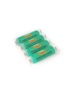 Modellera PLASTILINA Baby 18x38g grön