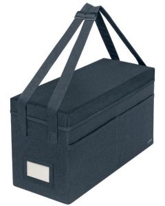 Förvaringsväska LEITZ tyg lock mörkgrå