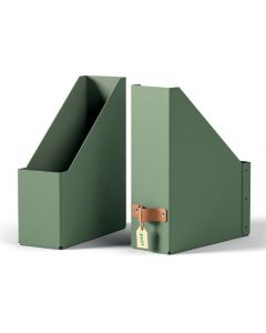 Tidskriftssamlare Leitz Puro grön 2/fp