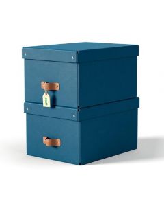 Förvaringslåda Leitz Puro 17L blå 2/fp
