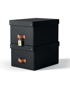 Förvaringslåda Leitz Puro 17L svart 2/fp