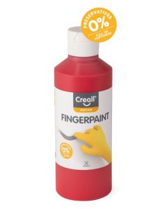 Fingerfärg CREALL 250ml röd