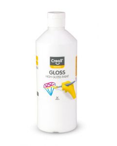 Glansfärg CREALL Gloss 500ml vit