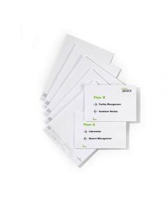 Etiketter pallställ A5 210x148,5mm 20/fp