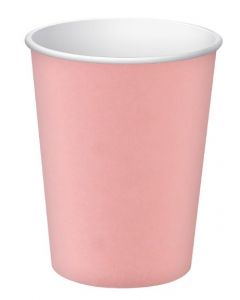 Pappersbägare PRONAPPE 20cl rosa 15/fp