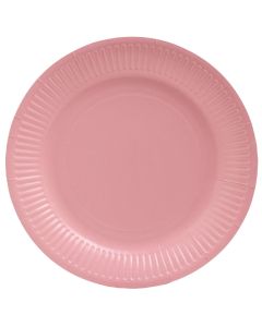 Tallrik PRONAPPE papper 23cm rosa 20/fp