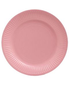 Tallrik PRONAPPE papper 23cm rosa 20/fp