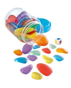 Transparenta regnbågsstenar 36st