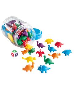 Räkna sortera Dinosaurier 60 st