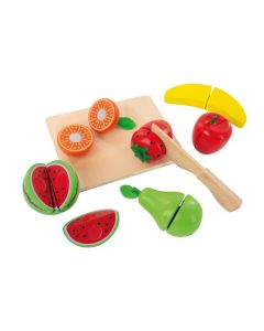 Frukt och grönsaker i trä 8 delar