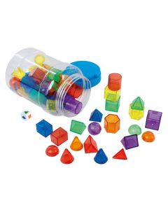 Geometriska 3D former 300g/fp