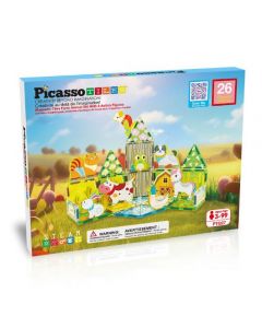 Picasso magnetset bondgårdsdjur 26delar