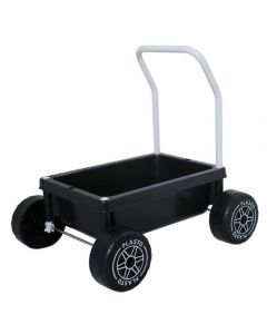 Lära gå vagn PLASTO svart