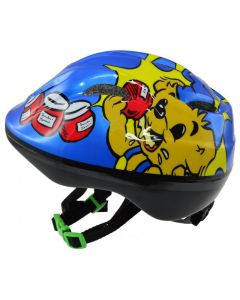 Cykelhjälm Bamse blå