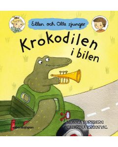 Bok visbok Krokodilen i bilen