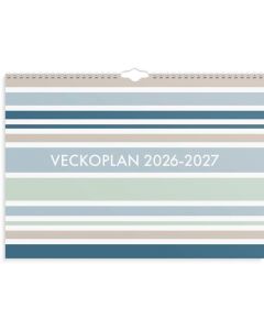 Väggkalender Veckoplan 26/27