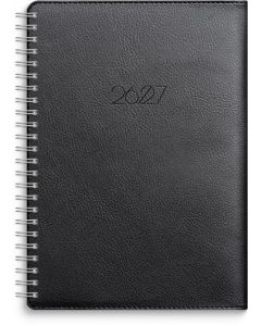 Kalender Study Twist A5 svart 26/27