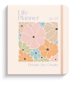 Kalender Life Planner Flowers A5 26/27