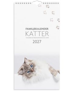Familjekalender 2027 Katter