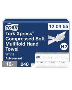 Handduk TORK Adv H2 Xpress Komp. 2880/fp