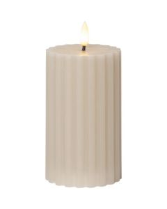 Blockljus STAR T LED Stripe 15cm beige