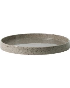 Ljusfat FESTIVE 25cm grå