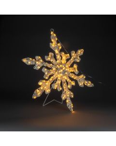 Snöflinga ute 60cm