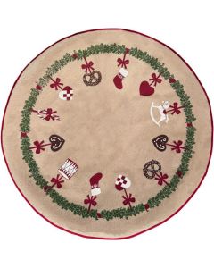 Julgransmatta FESTIVE 100cm