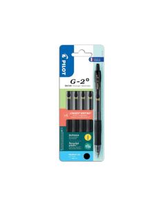 Gelpenna PILOT G2 Plus 0,7 svart 4/fp
