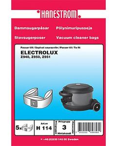 Dammsugarpåse ELECTROLUX Z940/Z950 5/fp