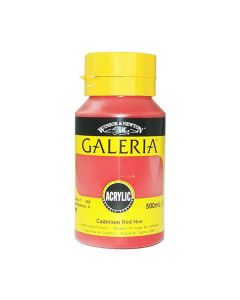 Akrylfärg Galeria 500ml röd