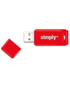 USB-Minne SIMPLY USB 2.0 32GB Cap