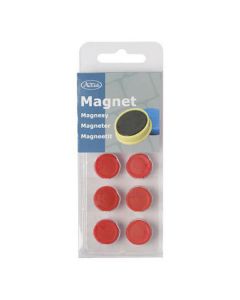 Magnetknappar ACTUAL 16mm röd 10/FP