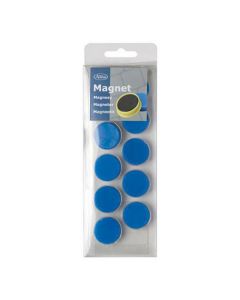 Magnetknappar ACTUAL 25mm blå 10/FP
