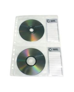 CD-Ficka A4 för 4st skivor 5/FP