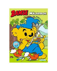 Målarbok Bamse